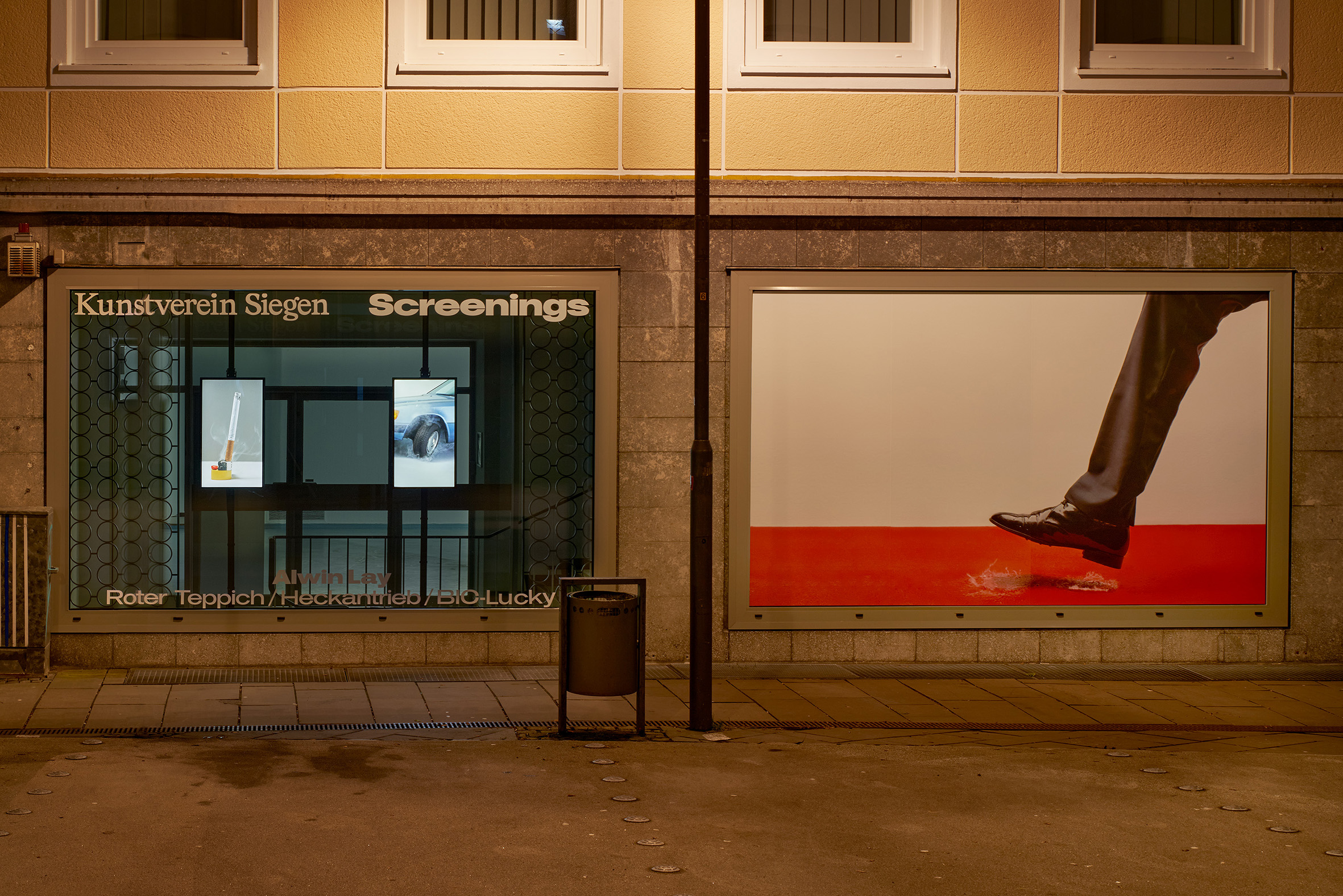 Installation view: Alwin Lay, Kunstverein Siegen 2021